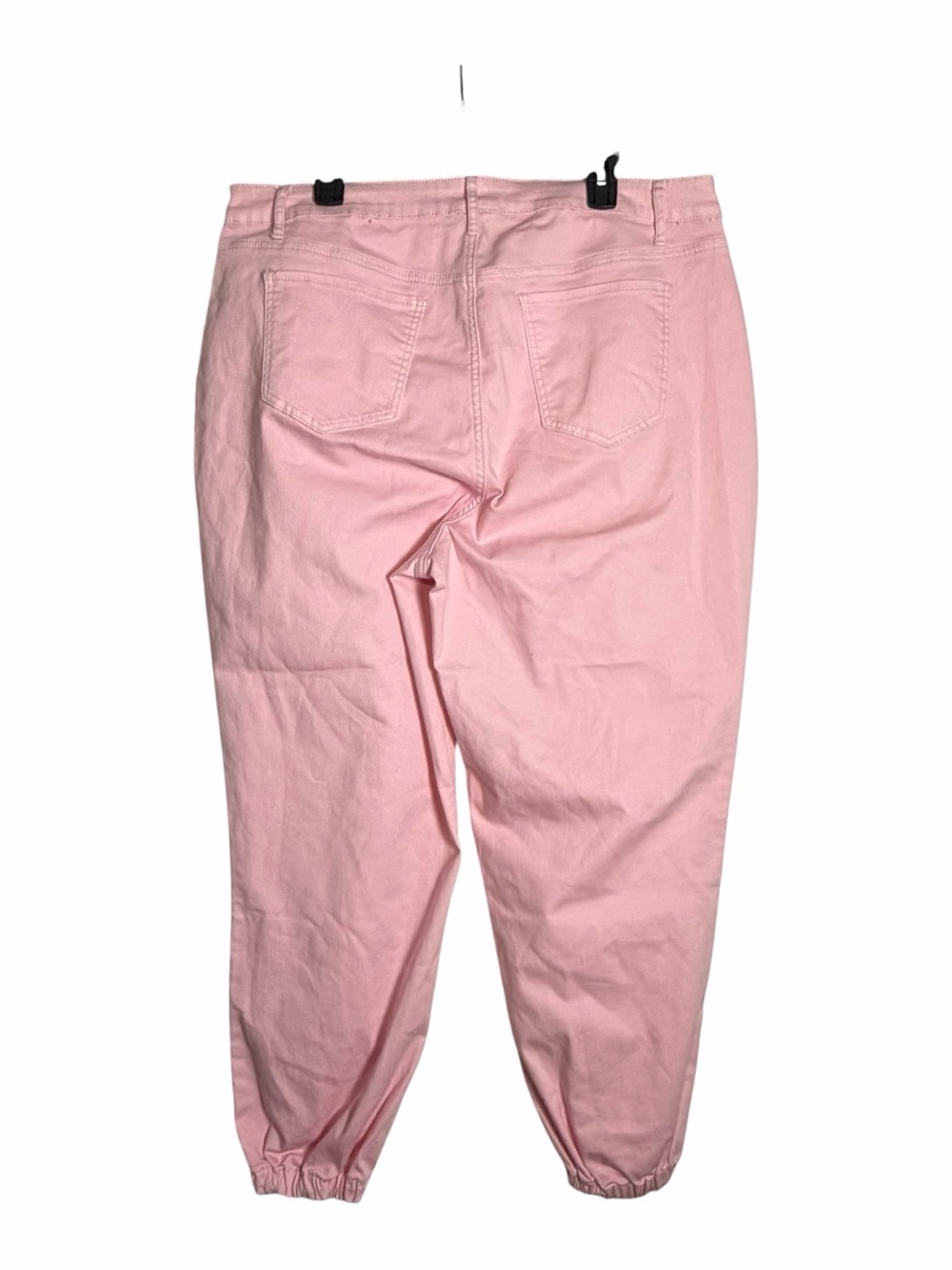 NEW Fashion To Figure FTF Pink Jogger Jeans Denim Size 18 Casual Barbiecore - Picture 2 of 11